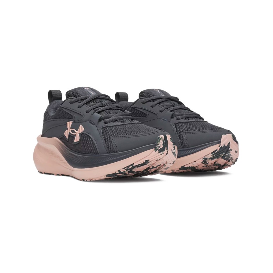 Women's Running Shoes Coal - Under Armour Charged+ Assert 11