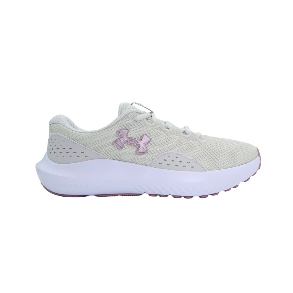 Γυναικεία Παπούτσια για Τρέξιμο Εκρού - Under Armour Charged Surge 4