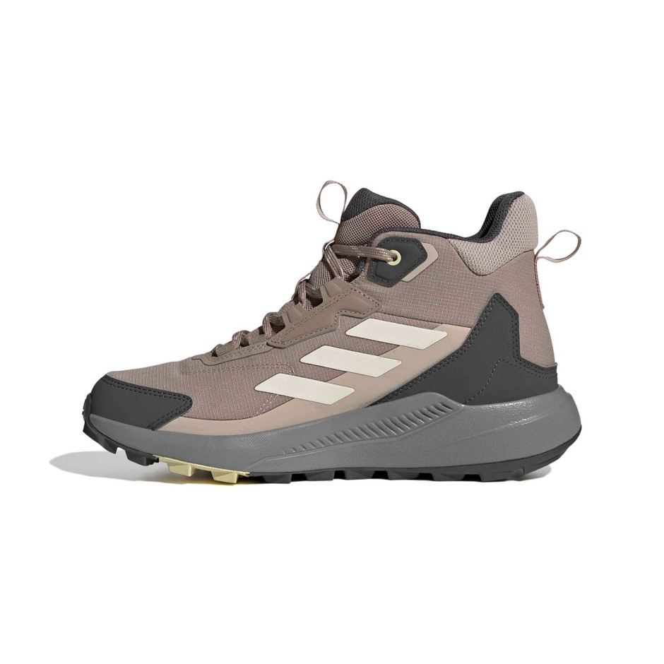 Γυναικεία Ορειβατικά Παπούτσια Μπεζ - adidas Performance Terrex Anylander Mid Rain.Rdy