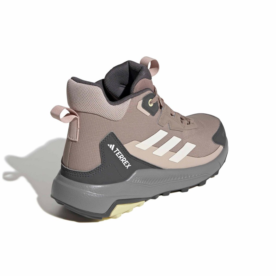 Γυναικεία Ορειβατικά Παπούτσια Μπεζ - adidas Performance Terrex Anylander Mid Rain.Rdy