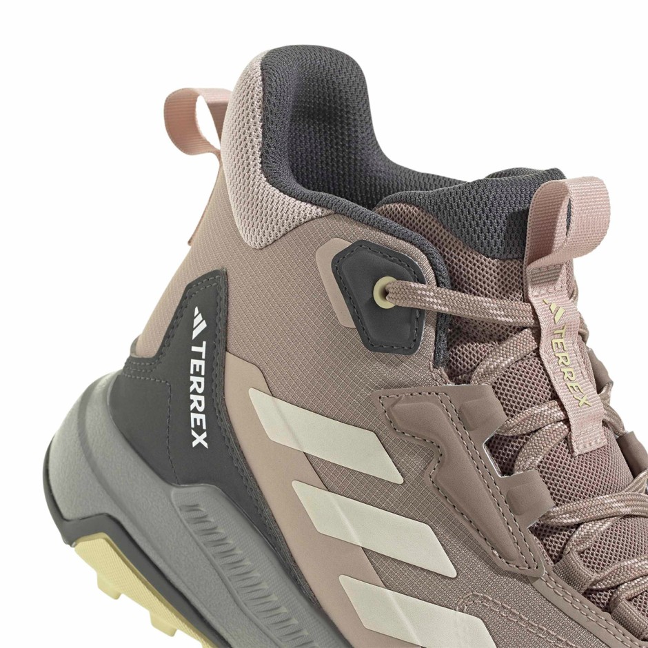 Γυναικεία Ορειβατικά Παπούτσια Μπεζ - adidas Performance Terrex Anylander Mid Rain.Rdy