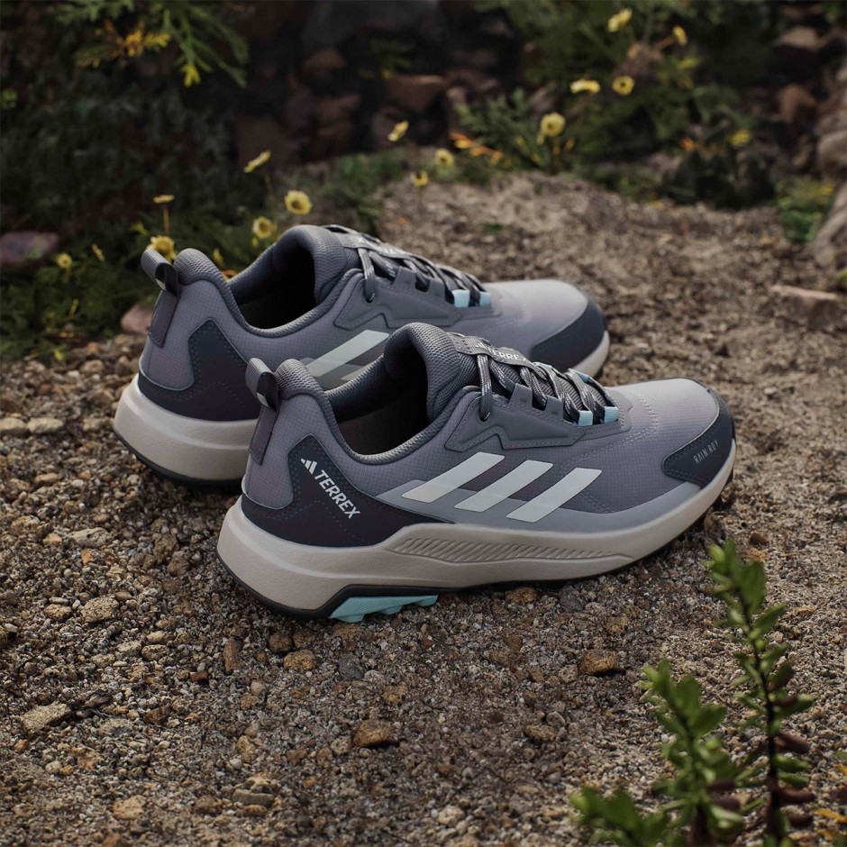 Women's Hiking Shoes Grey - adidas Performance Terrex Anylander Rain.Rdy