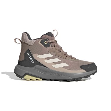 Γυναικεία Ορειβατικά Παπούτσια Μπεζ - adidas Performance Terrex Anylander Mid Rain.Rdy