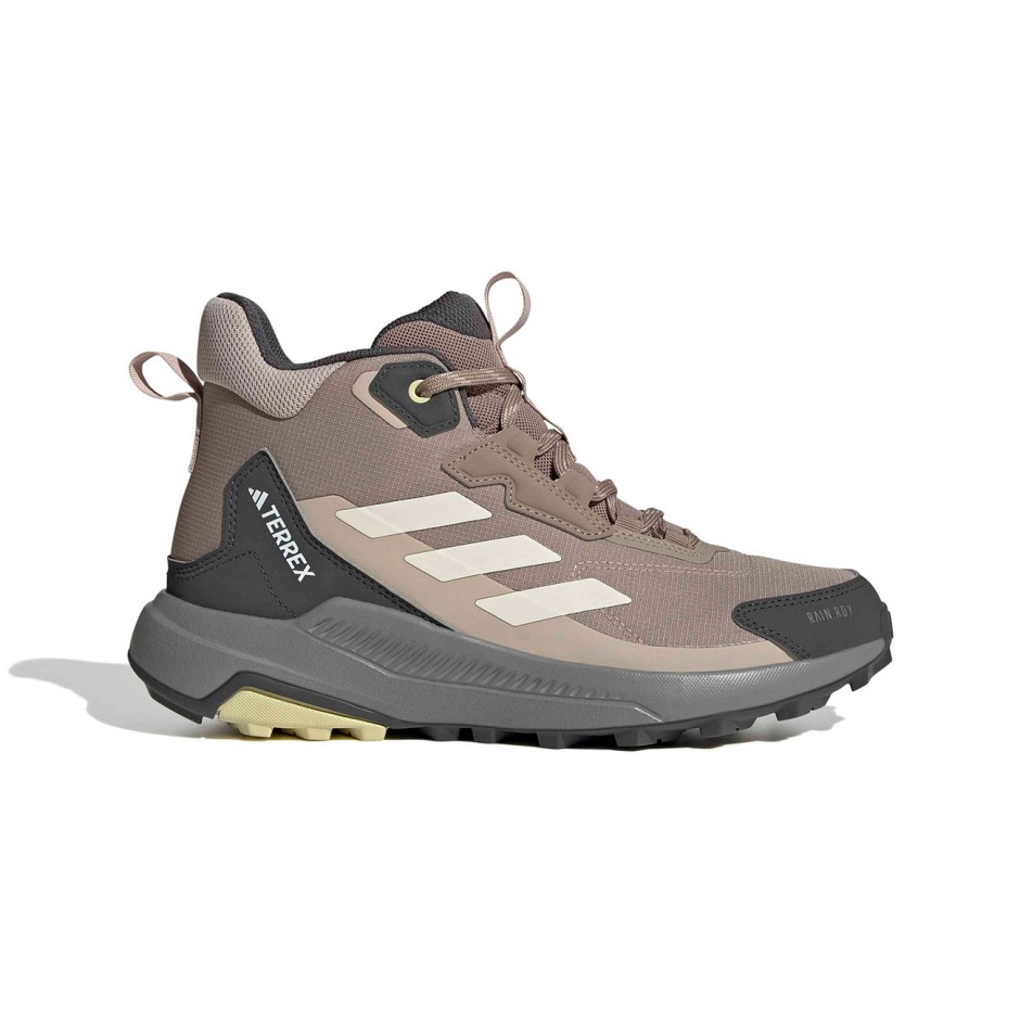 Γυναικεία Ορειβατικά Παπούτσια Μπεζ - adidas Performance Terrex Anylander Mid Rain.Rdy