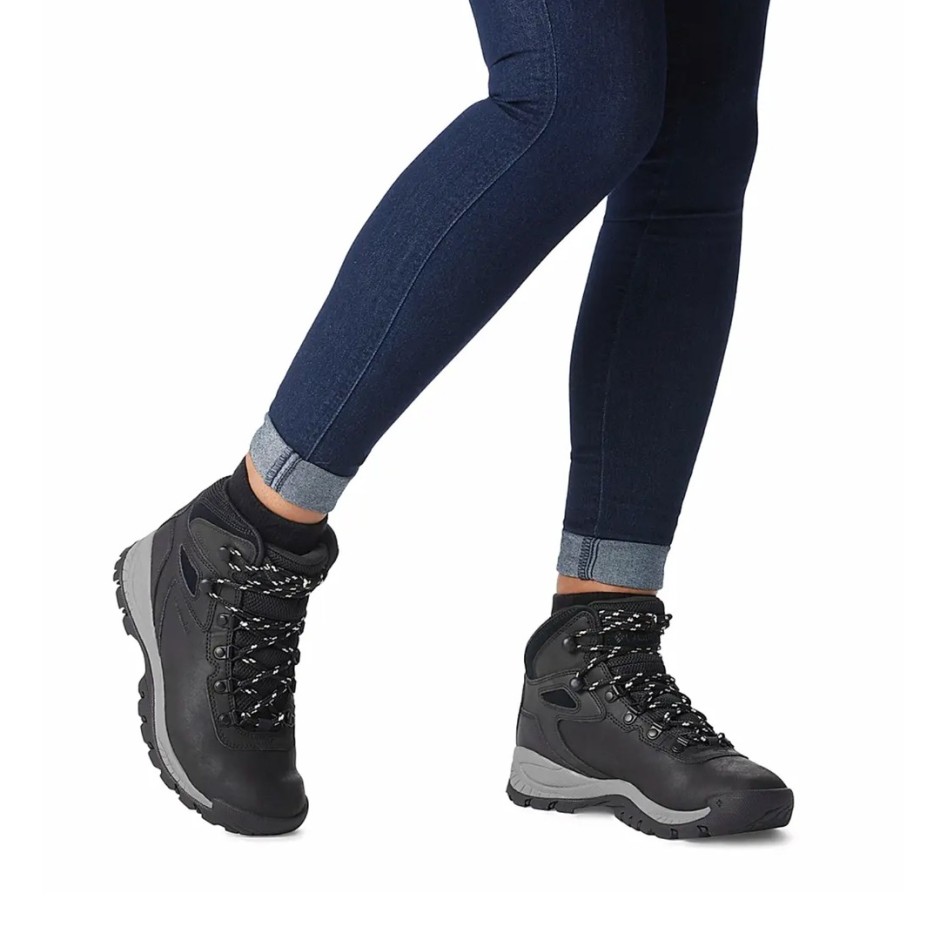Γυναικεία Ορειβατικά Παπούτσια Μαύρα - Columbia Newton Ridge Plus Waterproof