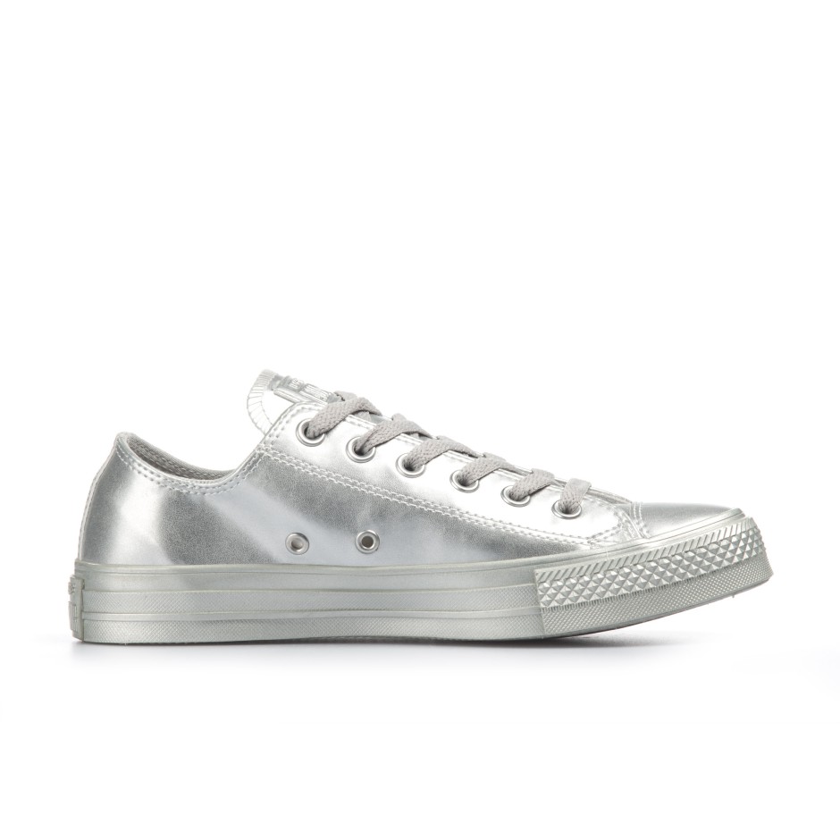 Converse Chuck Taylor All Star Liquid Metallic 157663C Silver
