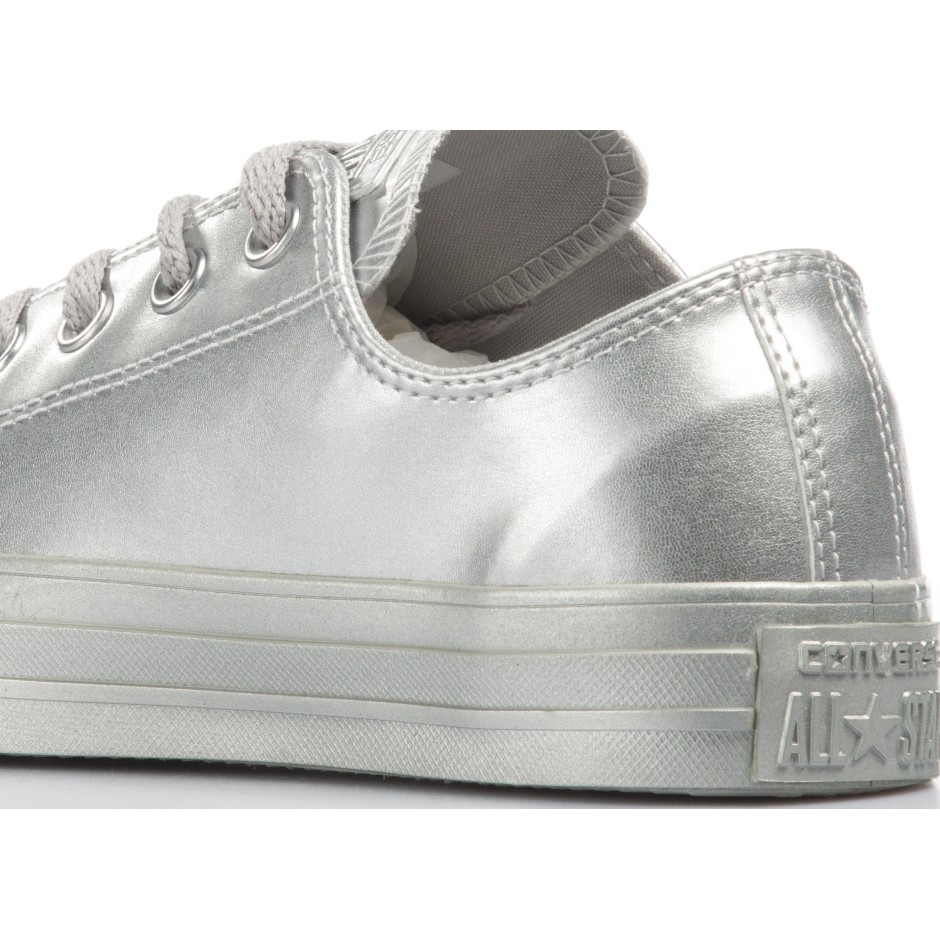Converse Chuck Taylor All Star Liquid Metallic 157663C Silver