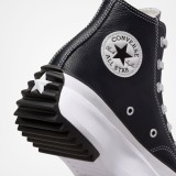 CONVERSE RUN STAR HIKE PLATFORM FOUNDATIONAL LEATHER A04292C Black Image 3