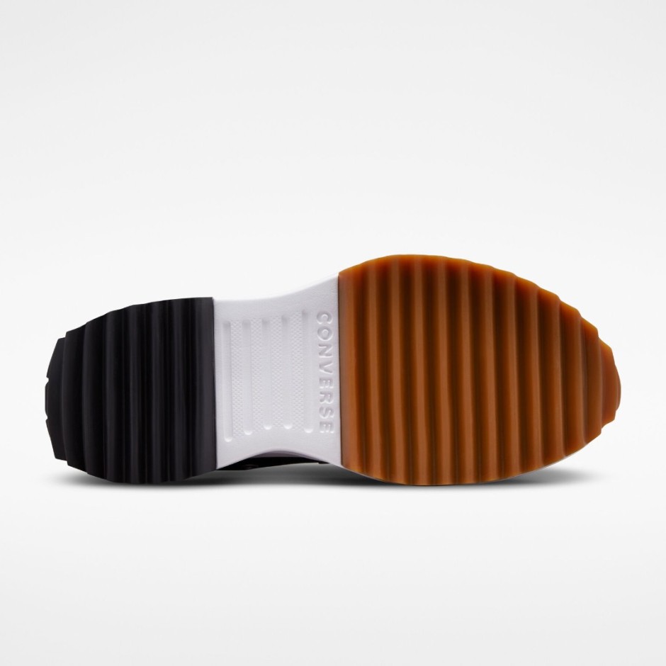 Γυναικεία Sneakers Μαύρα - Converse Run Star Hike Platform Foundational Leather