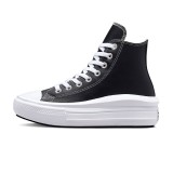 Γυναικεία Sneakers Μαύρα - Converse Chuck Taylor All Star Move Platform Leather  Εικόνα 0