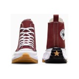 Converse Run Star Hike Platform Μπορντό - Γυναικεία Sneakers Εικόνα 2