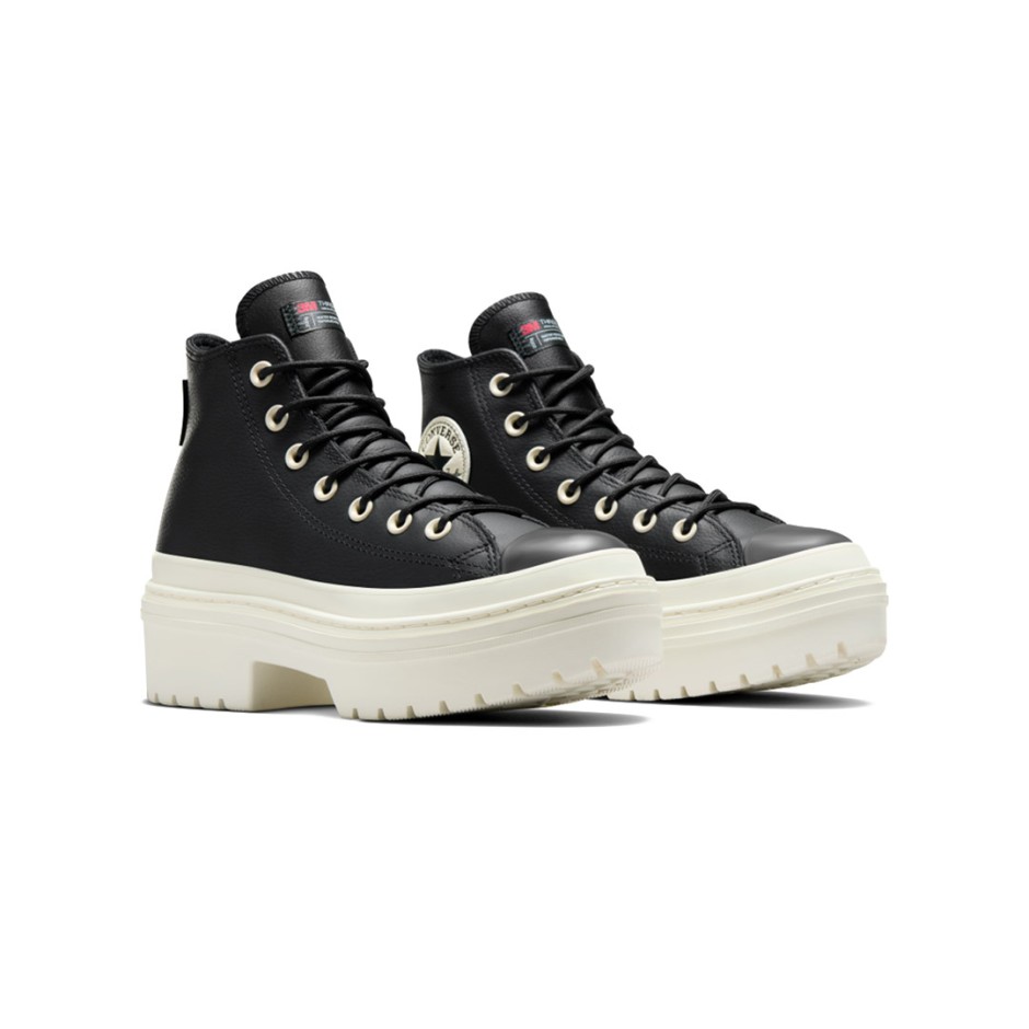 Γυναικεία Sneakers Μαύρα - Converse Chuck Taylor All Star Lugged Heel Platform Waterproof