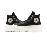 Γυναικεία Sneakers Μαύρα - Converse Chuck Taylor All Star Lugged Heel Platform Waterproof Εικόνα 3