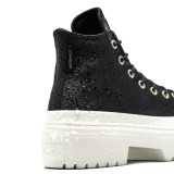 Γυναικεία Sneakers Μαύρα - Converse Chuck Taylor All Star Lugged Heel Platform Waterproof Εικόνα 5