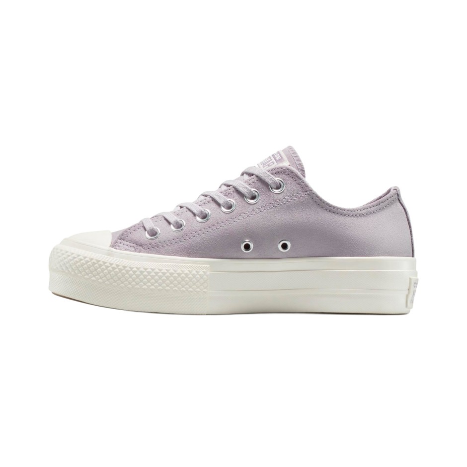 Γυναικεία Sneakers Λιλά - Converse Chuck Taylor All Star Lift Platform Colorful Suede