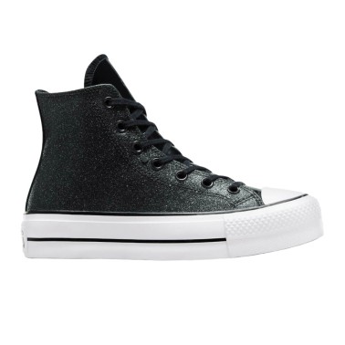 Converse Chuck Taylor All Star Lift Platform Sparkle Party Μαύρο - Γυναικεία Παπούτσια