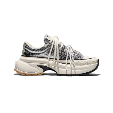 Γυναικεία Sneakers Ασημί - Converse Run Star Crush