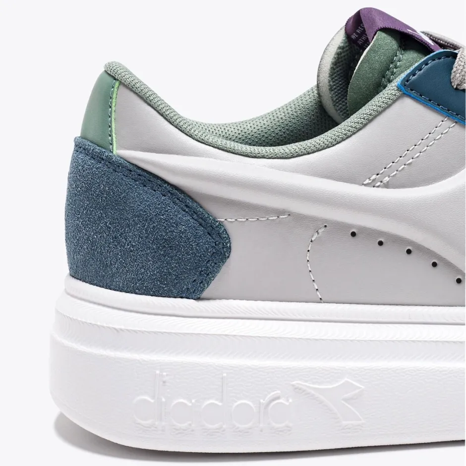 Diadora Magic Bold Wn - Scarpe Sportive Donna Basse In Pelle Vacchetta E Sude, Look Casual E Confortevole - 2