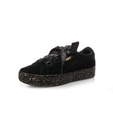PUMA VIKKY PLATFORM RIBBON DOTS 366815-01 Black Image 0
