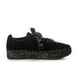 PUMA VIKKY PLATFORM RIBBON DOTS 366815-01 Black Image 1