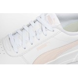 PUMA CARINA LEATHER WOMEN'S TRAINERS 370325-10 White Image 3
