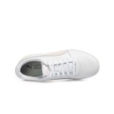 PUMA CARINA LEATHER WOMEN'S TRAINERS 370325-10 White Image 4