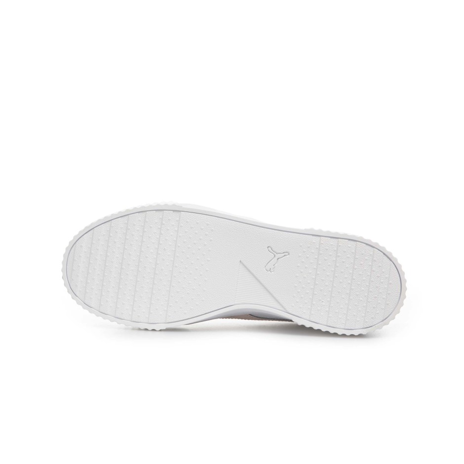 PUMA CARINA LEATHER WOMEN'S TRAINERS 370325-10 White
