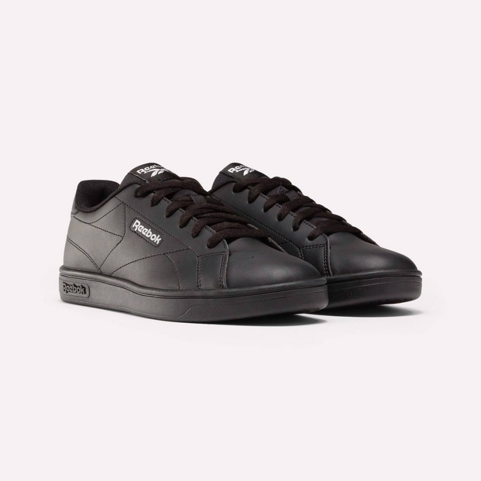 Γυναικεία Sneakers Μαύρα - Reebok Classics Court Clean