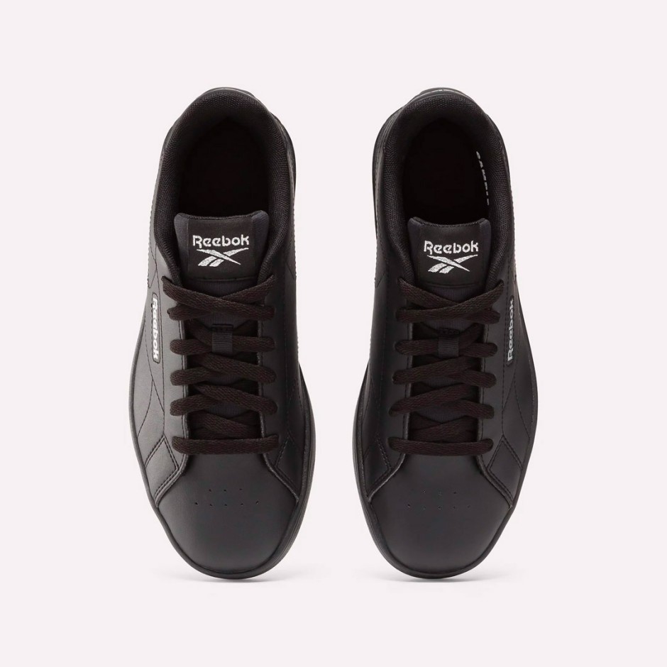 Γυναικεία Sneakers Μαύρα - Reebok Classics Court Clean
