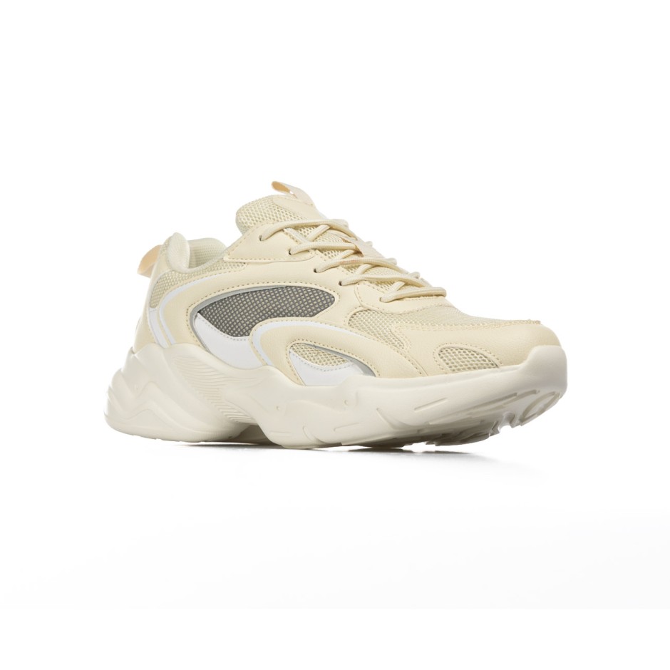 Γυναικεία Sneakers Μπεζ - District75 FSN High STP  