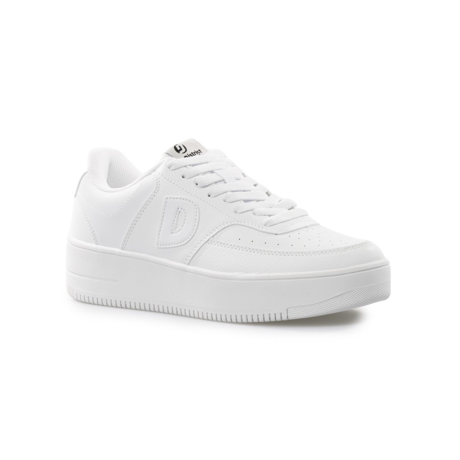 Women's Sneakers White - District75 Urban Bold 