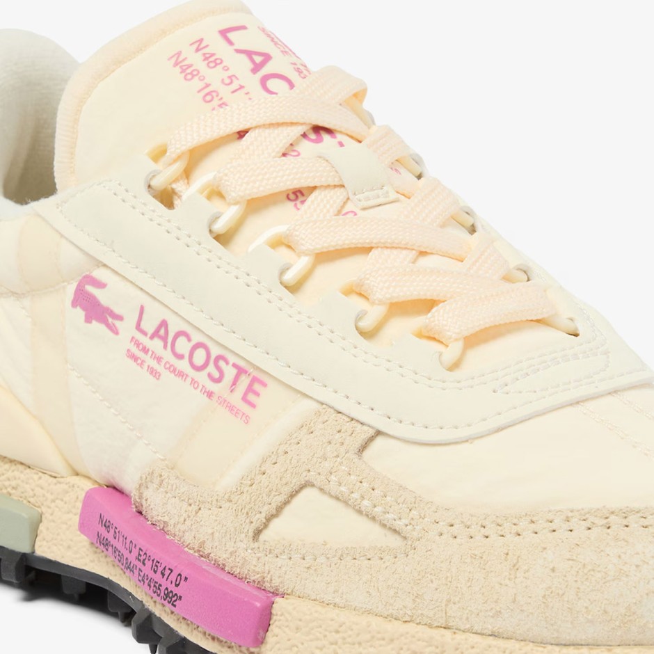 Γυναικεία Sneakers Εκρού - Lacoste Elite Active