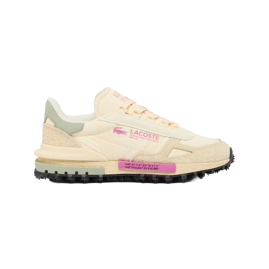 Γυναικεία Sneakers Εκρού - Lacoste Elite Active