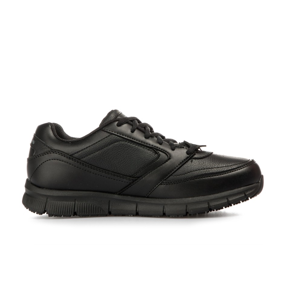 SKECHERS WORK RELAXED FIT: NAMPA - WYOLA SR 77235-BLK Black