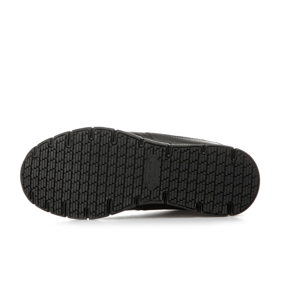 SKECHERS WORK RELAXED FIT: NAMPA - WYOLA SR 77235-BLK Black