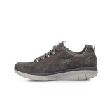 SKECHERS CLASSIC MICROLEATHER LACE-UP 12934-CHAR Grey