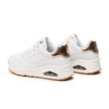SKECHERS UNO SHIMMER AWAY 155196-WHT White Image 2