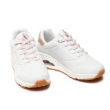 SKECHERS UNO SHIMMER AWAY 155196-WHT White Image 3