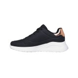Γυναικεία Sneakers Μαύρα - Skechers Uno Lite-Shimmer Along Εικόνα 0