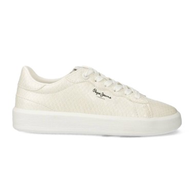 Γυναικεία Sneakers Λευκά - Pepe Jeans Dobbie Fenix