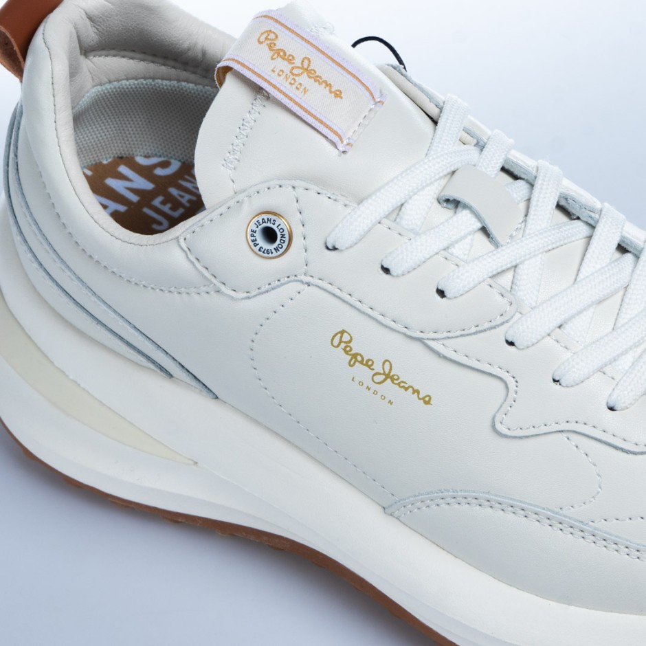 Γυναικεία Sneakers Λευκά - Pepe Jeans Winslow Action