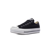 CONVERSE CHUCK TAYLOR ALL STAR PLATFORM LOW TOP 560250C Μαύρο Εικόνα 0