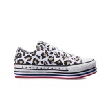 Converse LOGO PLAY PLATFORM CHUCK TAYLOR All STAR 566764C Πολύχρωμο Εικόνα 1