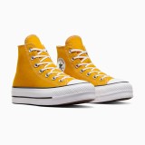 Converse Chuck Taylor All Star Lift Platform Μουσταρδί - Γυναικεία Sneakers Εικόνα 1