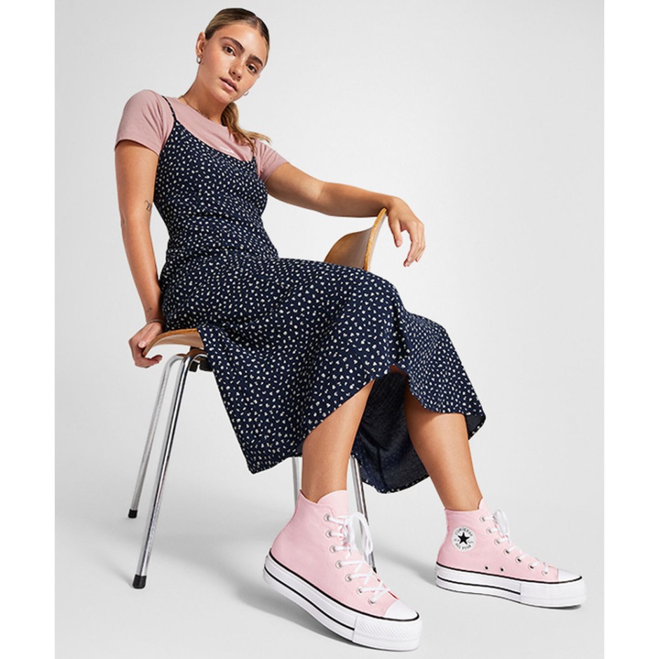 Converse Chuck Taylor All Star Lift Platform Ροζ - Γυναικεία Sneakers