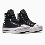 CONVERSE CHUCK TAYLOR ALL STAR LIFT PLATFORM CHROME A06450C Black Image 1