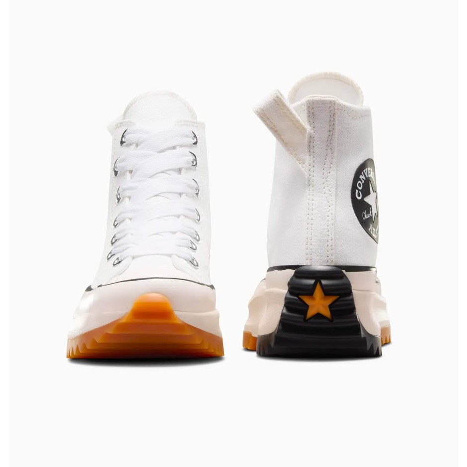 Γυναικεία Sneakers Λευκά - Converse Run Star Hike Platform Sketch