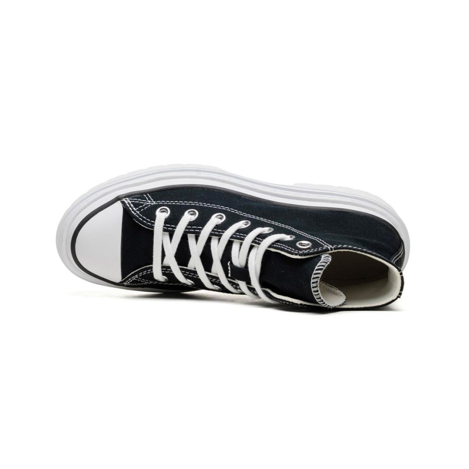 Γυναικεία Sneakers Μαύρα - Converse Chuck Taylor All Star Lugged Heel Platform