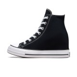 Γυναικεία Sneakers Μαύρα - Converse Chuck Taylor All Star Classic Wedge Platform Εικόνα 0