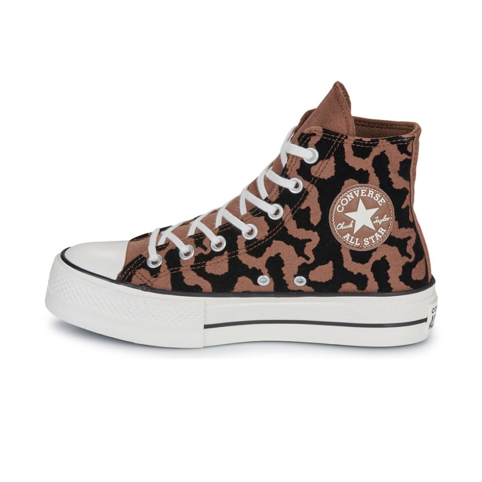 Γυναικεία Sneakers Πολύχρωμα - Converse Chuck Taylor All Star Lift Platform Leopard